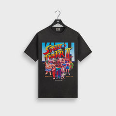Capcom Kith Super Street Fighter Vintage Tee - Black