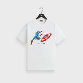 Marvel Kith Captain America Vintage Tee - White