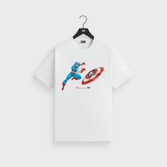 Marvel Kith Captain America Vintage Tee - White