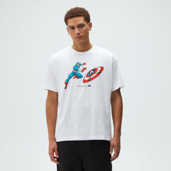 Marvel Kith Captain America Vintage Tee - White