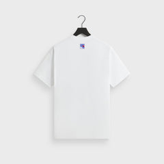 Kith for the New York Rangers On Ice Vintage Tee - White