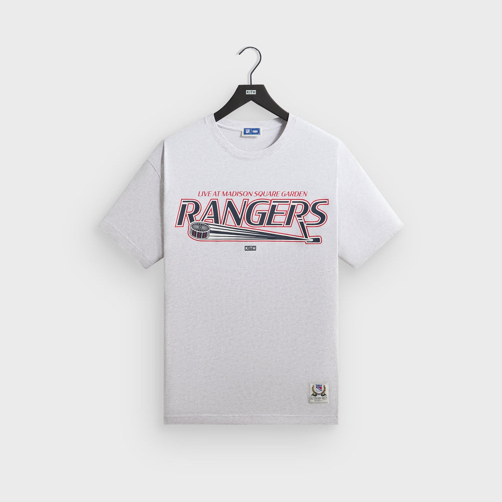 Kith for the New York Rangers Madison Square Garden Puck Vintage Tee -