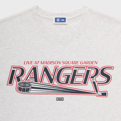 Kith for the New York Rangers Madison Square Garden Puck Vintage Tee -