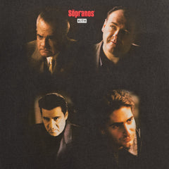 Kith for The Sopranos Characters Vignette Vintage Tee - Black
