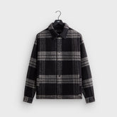Kith Textured Plaid Isaiah Buttondown - Black