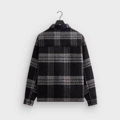 Kith Textured Plaid Isaiah Buttondown - Black