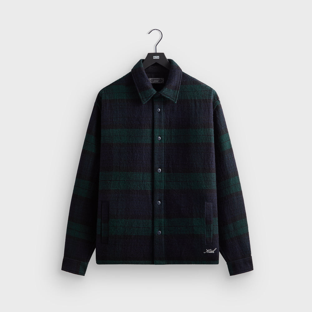 Kith Textured Plaid Isaiah Buttondown - Stadium