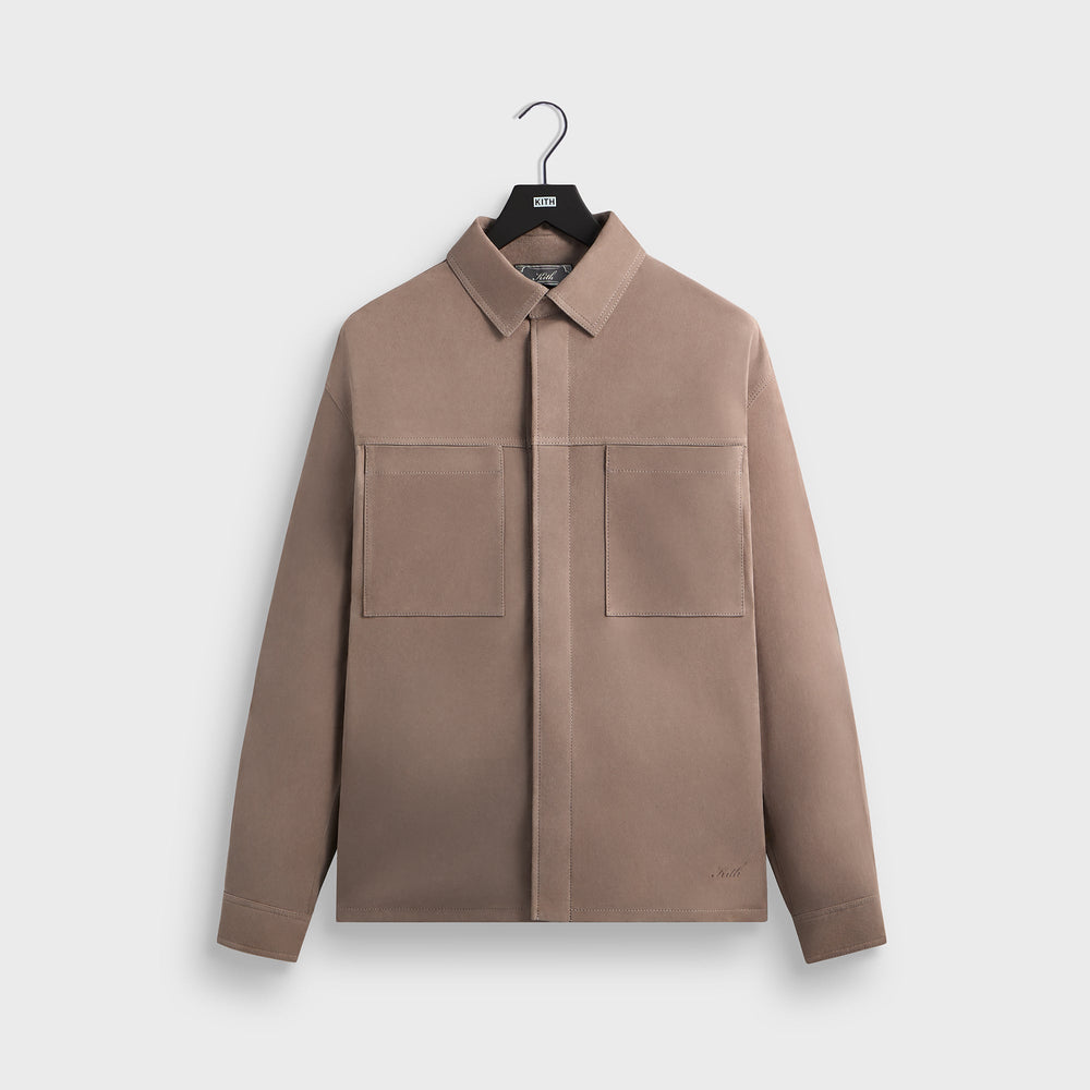 Kith Suede Ace Shirt - Factor