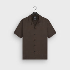 Giorgio Armani & Kith Monogram Short Sleeve Thompson Camp Collar Shirt