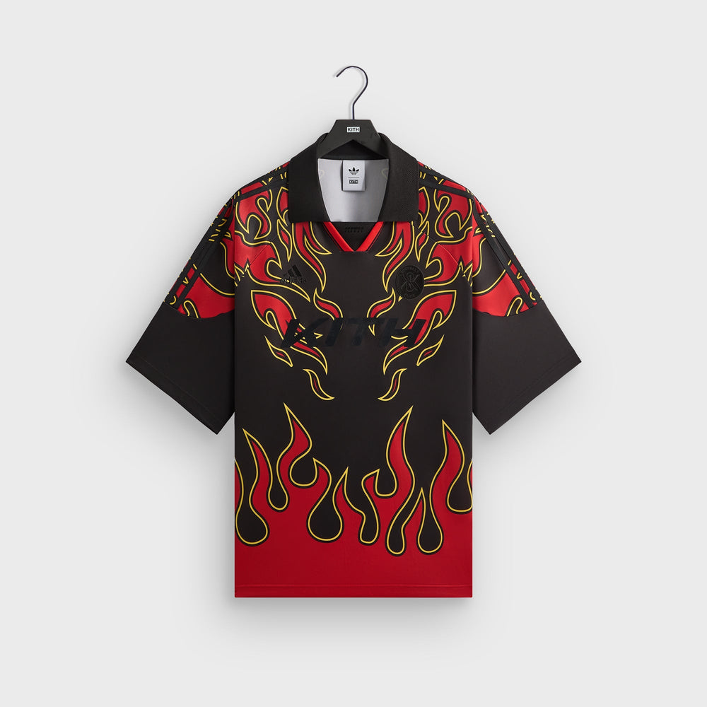 Kith for adidas Football Flame Soccer Jersey - Black