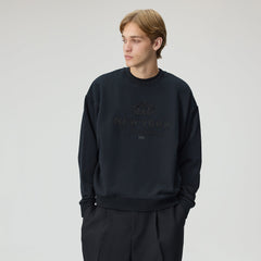 Kith New York To The World Crown Crewneck - Black