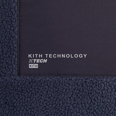 Kith Brockwell Sherpa Hoodie - Nocturnal