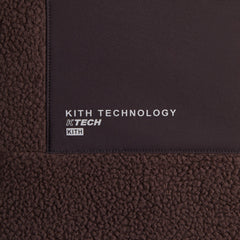 Kith Brockwell Sherpa Hoodie - Kindling