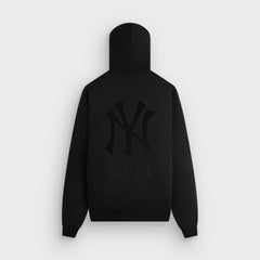 Kith for the New York Yankees Cropped Braxton Full Zip Hoodie - Black