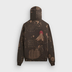 Kith for Columbia Landscape Vintage Nelson Hoodie - Kindling