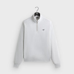 Kith Nelson Quarter Zip - Light Heather Grey