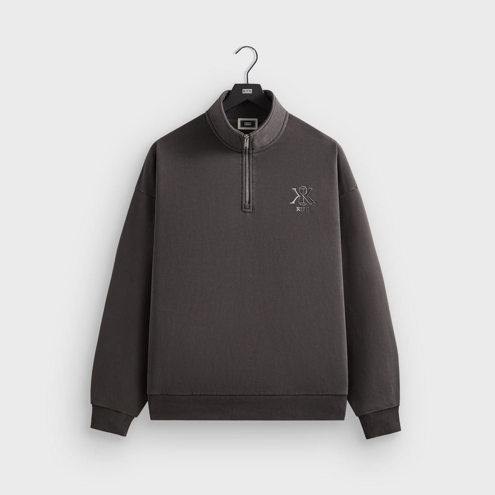 Kith Nelson Quarter Zip - Carbon