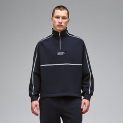 Kith for Columbia Reflective Funnel Neck Quarter Zip - Nocturnal