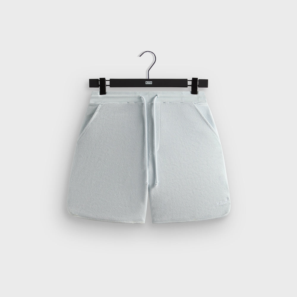 Kith Plush Terry Jordan Short - Light Indigo