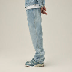 Kith Centre Straight Jean - Light Indigo