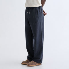 &Kin Double Weave Lenox Pant - Nocturnal