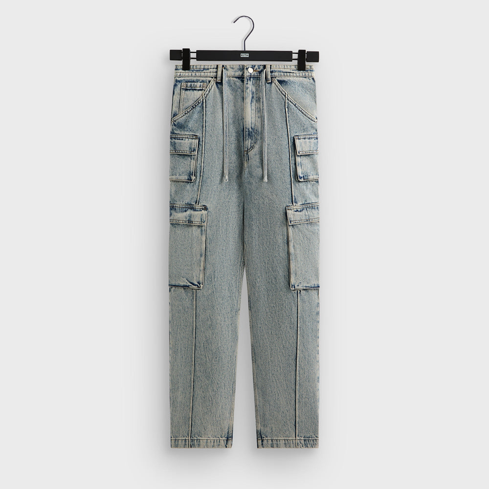 Kith Zane Denim Cargo Pant - Cameron Wash
