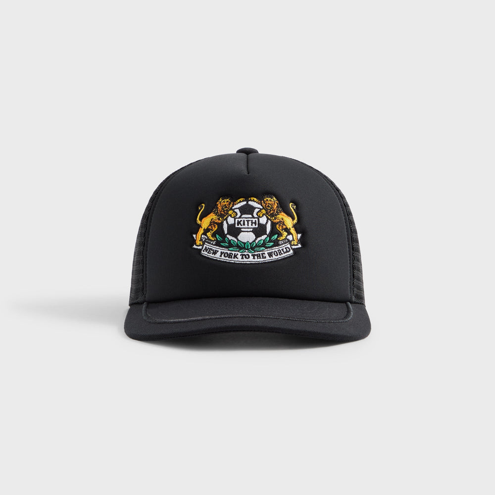 Kith for adidas Football Trucker Hat - Black