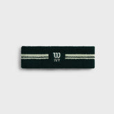 Kith Ivy for Wilson Terry Stripe Headband - Ivy Green
