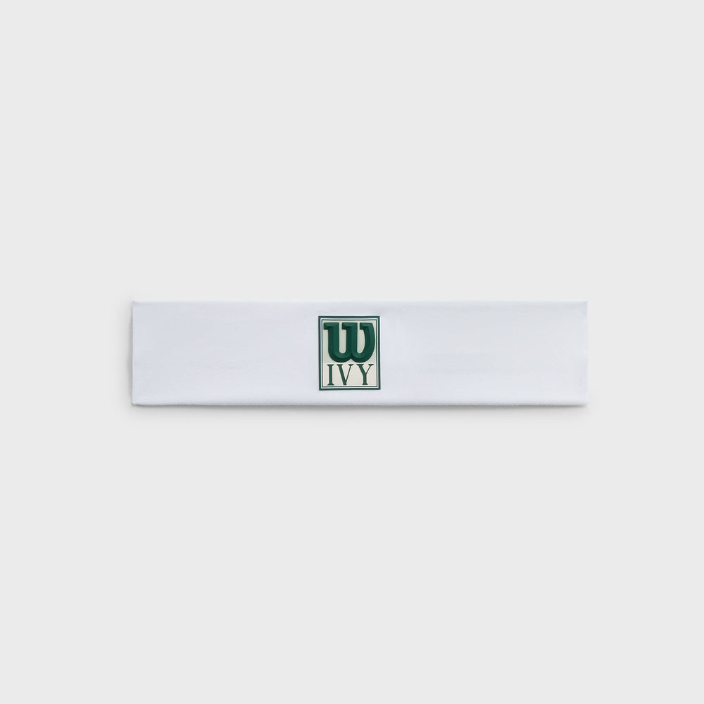 Kith Ivy for Wilson Logo Wide Headband - White