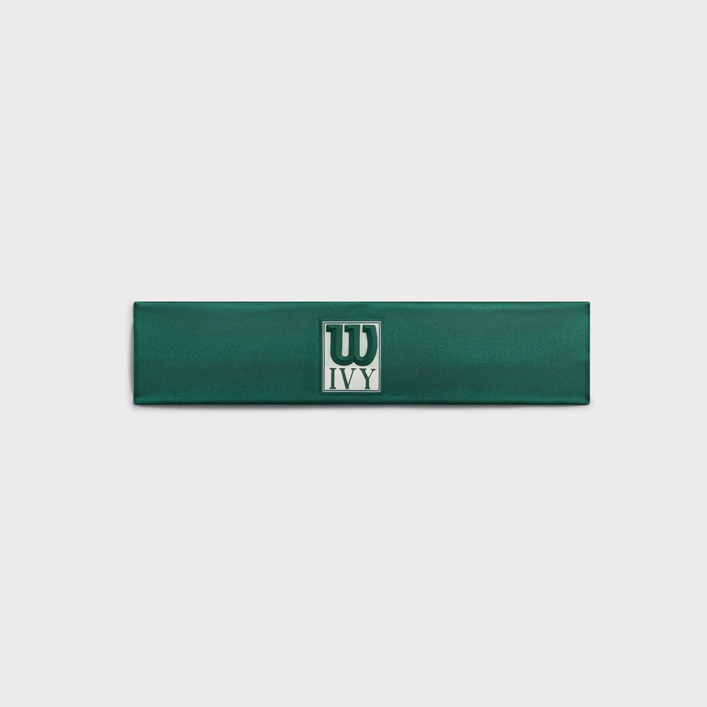 Kith Ivy for Wilson Logo Wide Headband - Ivy Green