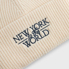 Kith NY to the World Mia Beanie - Sandrift