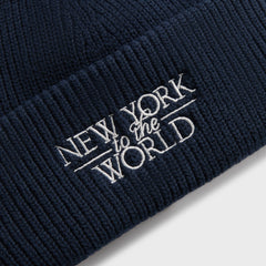 Kith NY to the World Mia Beanie - Nocturnal