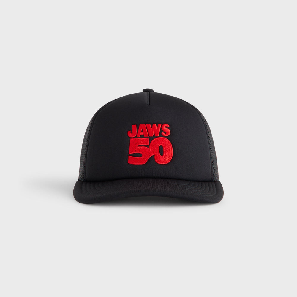 Kith for JAWS 50 Poly Foam Nolan Trucker Hat - Black