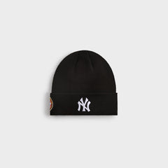 Kith & New Era for the New York Yankees Knit Beanie - Black