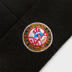 Kith & New Era for the New York Yankees Knit Beanie - Black