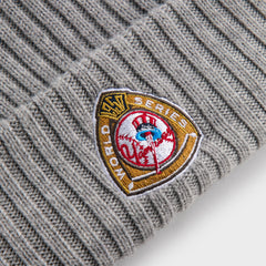 Kith & New Era for the New York Yankees Merino Knit Beanie - Light Hea