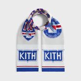 Kith for the New York Rangers Centennial Jacquard Knit Scarf - Light H