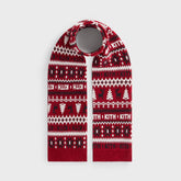 Kithmas Fair Isle Kith Knit Scarf - Allure