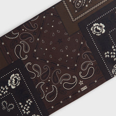 Kith Printed Paisley Silk Scarf - Kindling