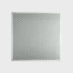 Giorgio Armani & Kith Monogram Printed Silk Bandana - Concrete