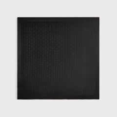 Giorgio Armani & Kith Monogram Jacquard Silk Bandana - Black