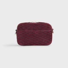 Kith Monogram Suede Crosswalk K20 Bag - Magma