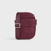 Kith Monogram Suede Passenger K15 Bag - Magma