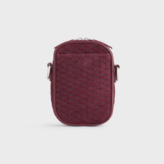 Kith Monogram Suede Passenger K15 Bag - Magma