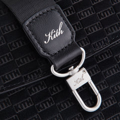 Kith Monogram Suede Envelope K20 Bag - Black