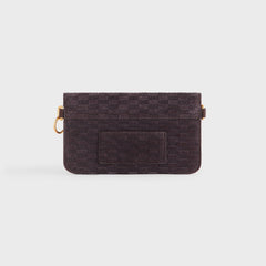 Kith Monogram Suede Envelope K20 Bag - Incognito