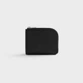 Kith Monogram Half Zip Wallet - Black
