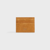 Giorgio Armani & Kith Suede Card Holder - Tan