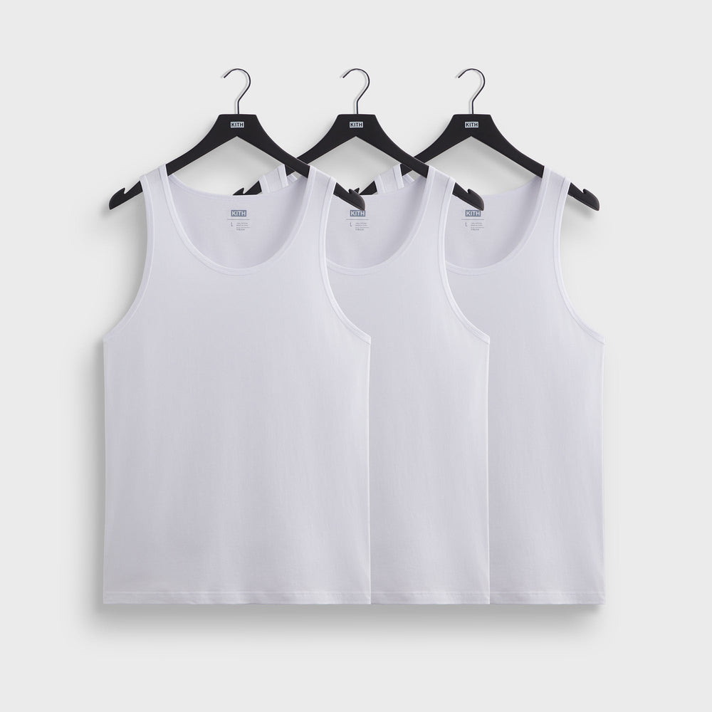 Kith 3-Pack Spencer Tank - White