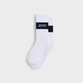 Kith Moto Crew Socks - White